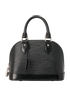 Alma BB, &pound;1,100, Handbags, Black, Leather, Front view